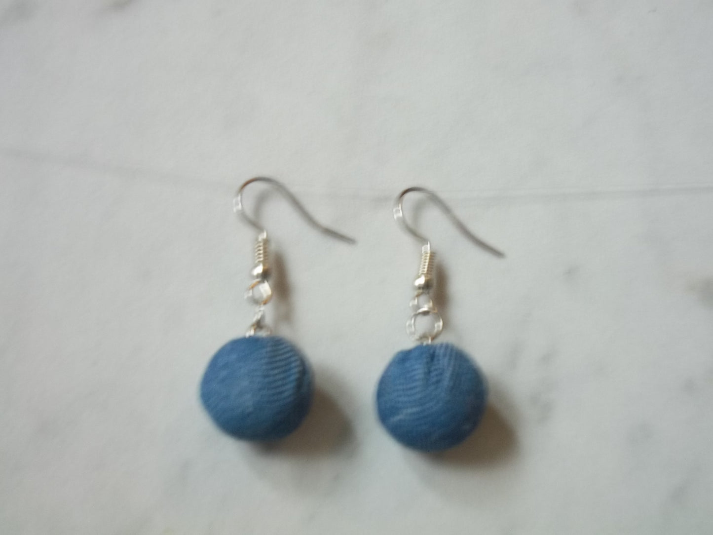 Blue Jean Earrings