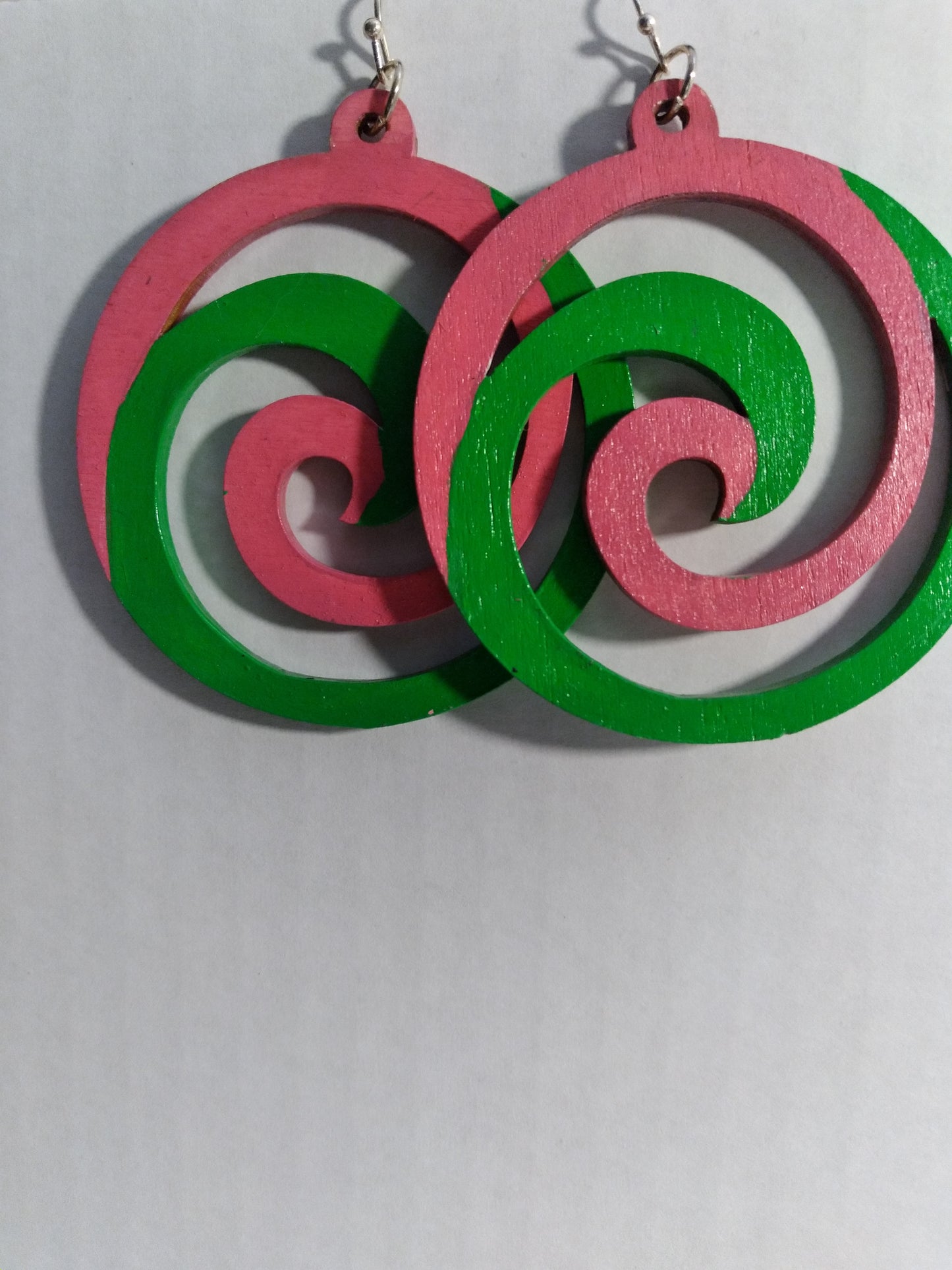 Circle Swirl Earrings