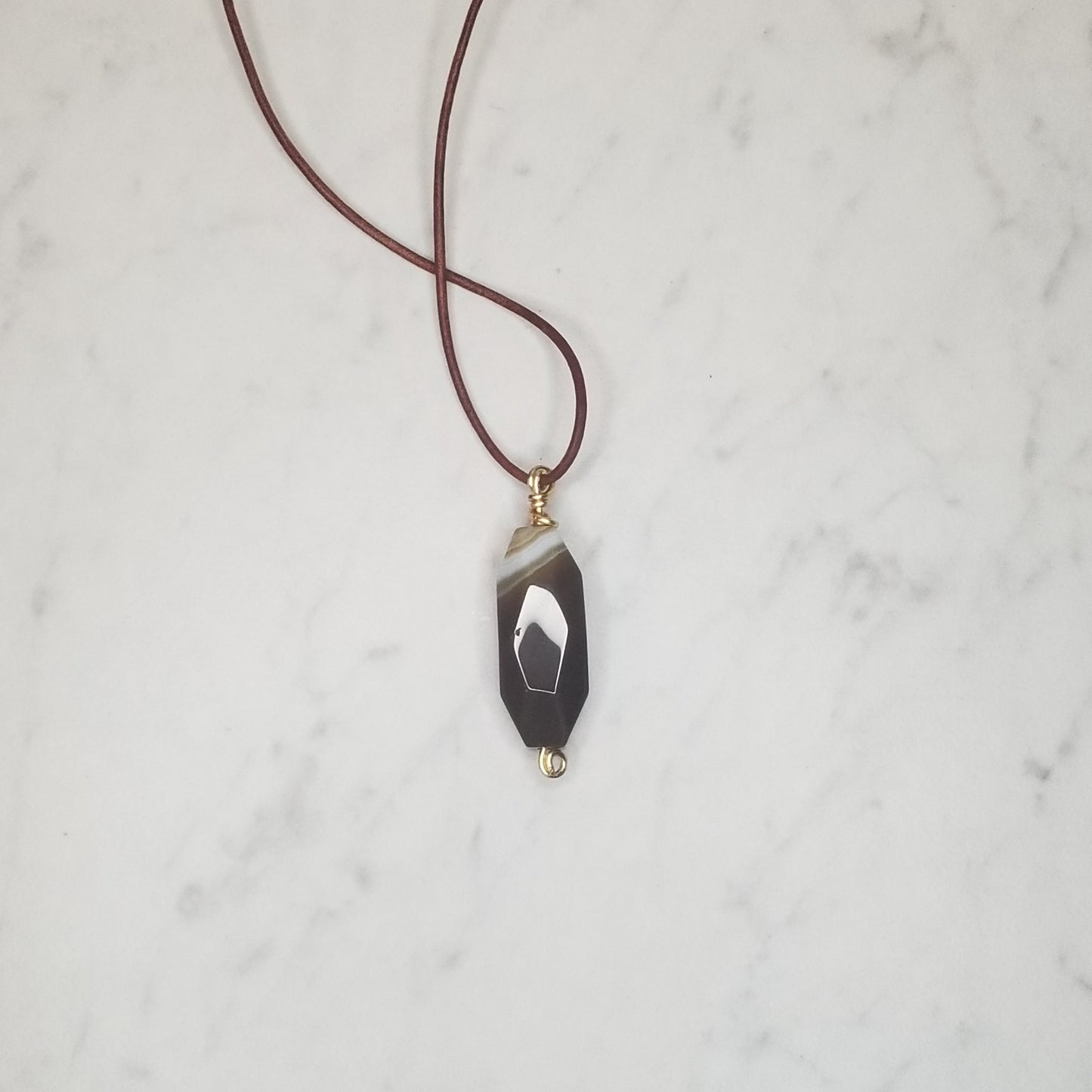 Wrapped necklace