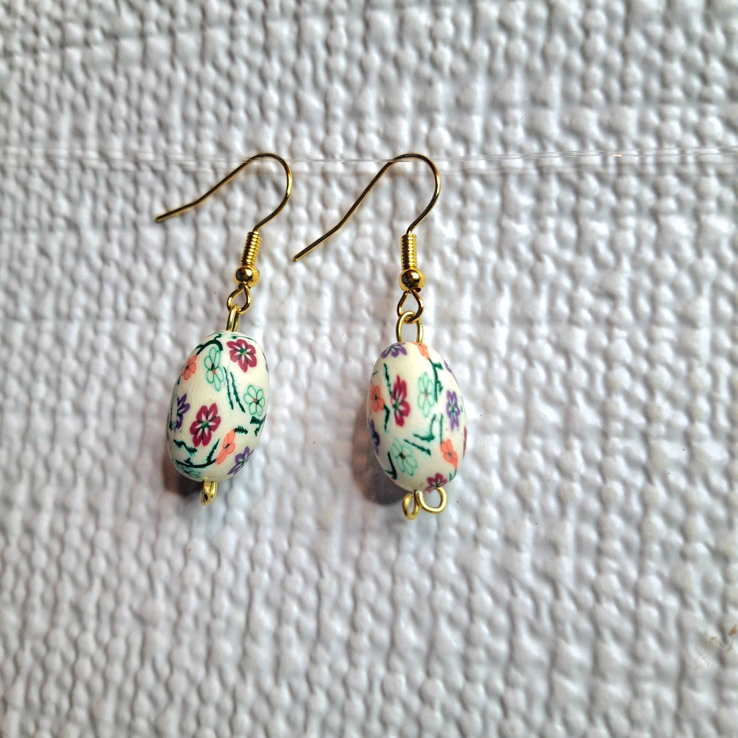 Flower Bead Earrings