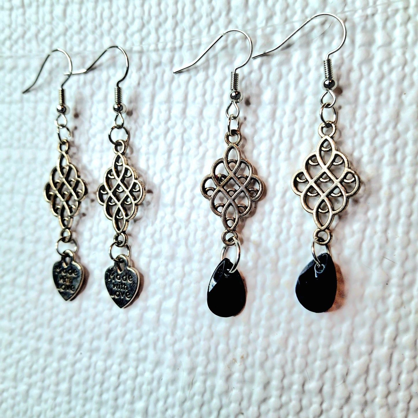 Abstract Earring drop