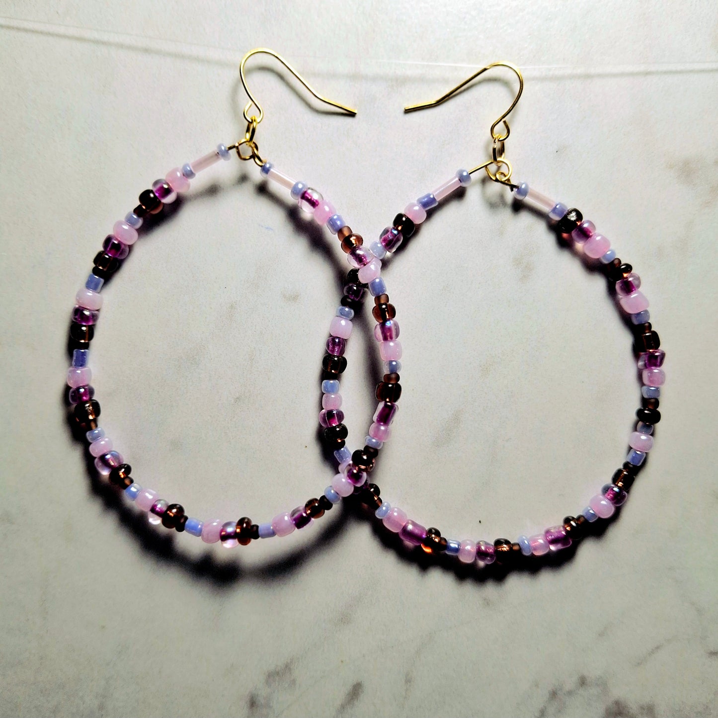 Seed Hoop Earrings