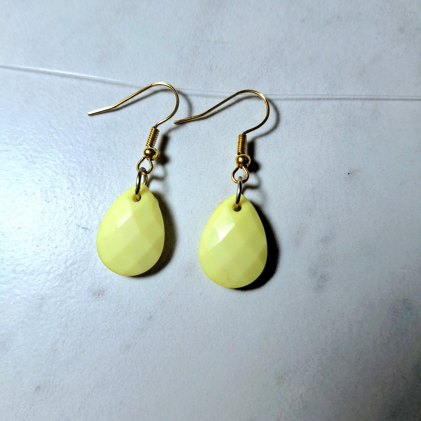 Small Tear bead earring