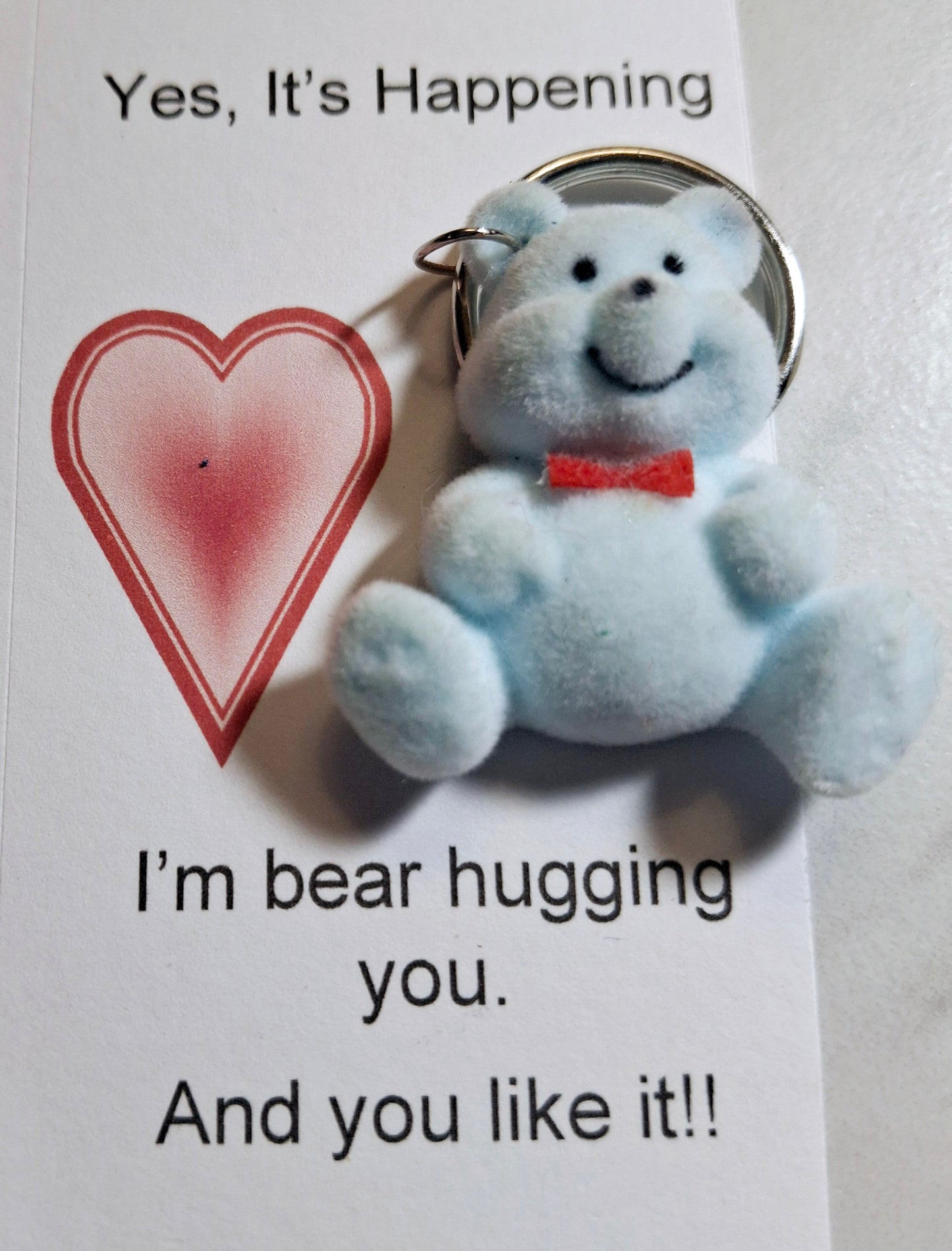 Bear Hug Keychain