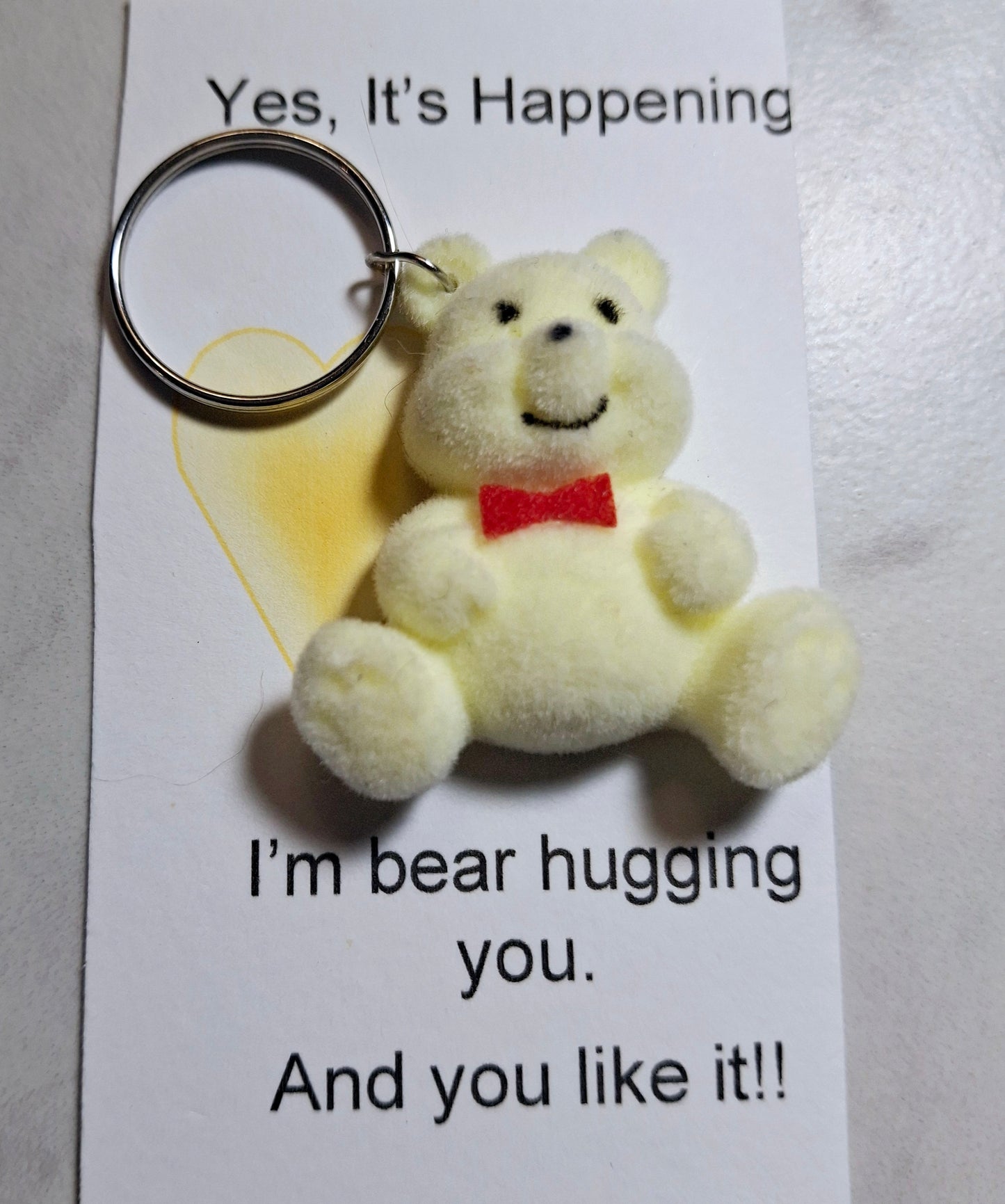 Bear Hug Keychain
