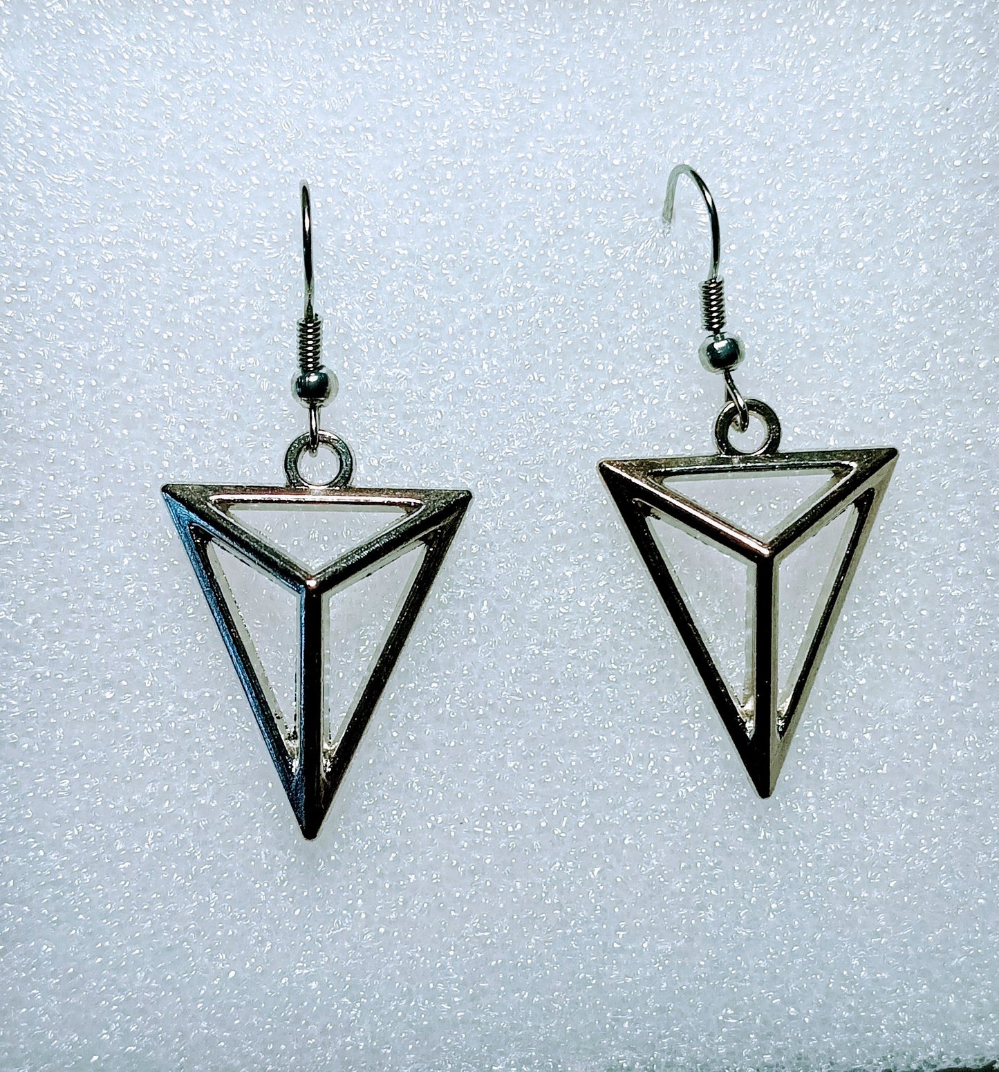 Geometric Triangle Earrnings