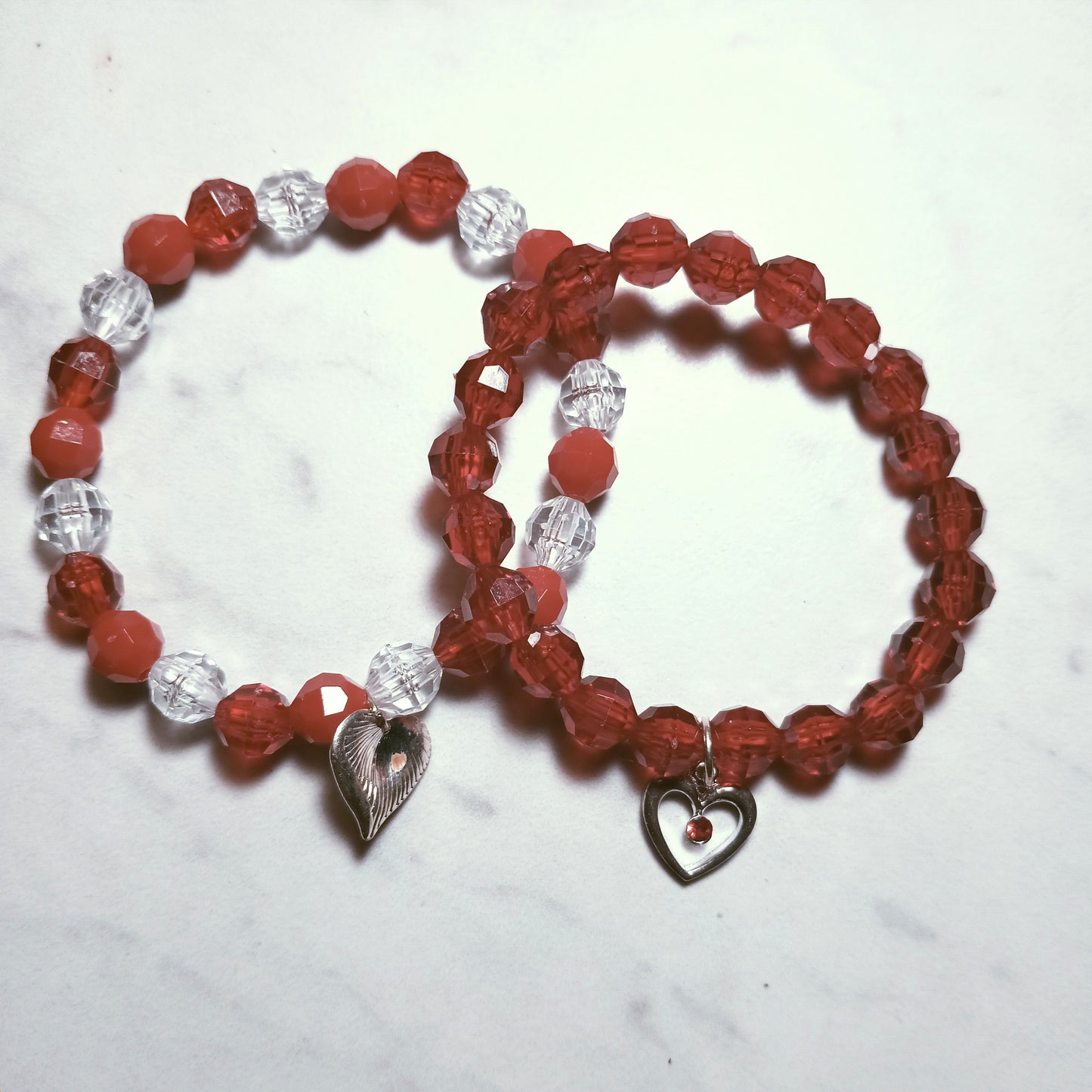 2pc. Iridescent Bracelets