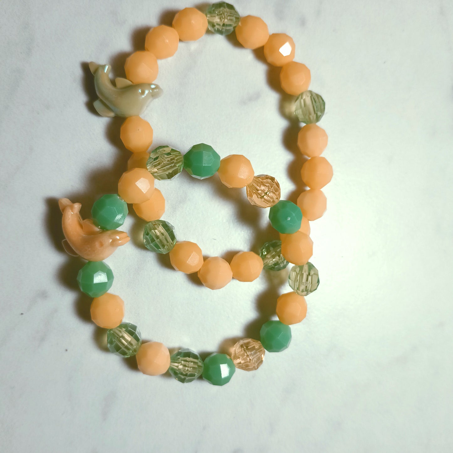 2pc. Iridescent Bracelets