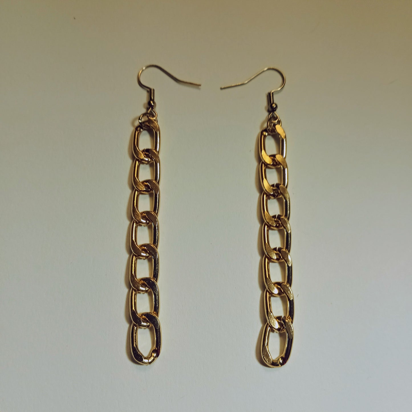 Gold Link Earrings