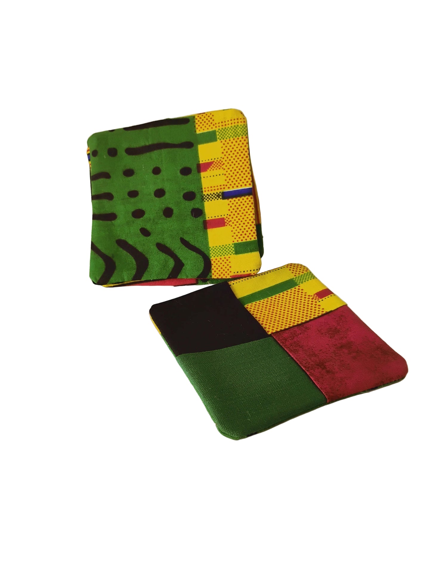 Handmade Fabric Coasters 4pc