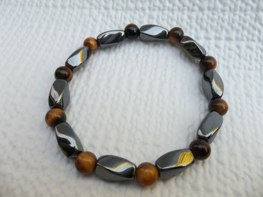 Tiger eye metal Bracelets