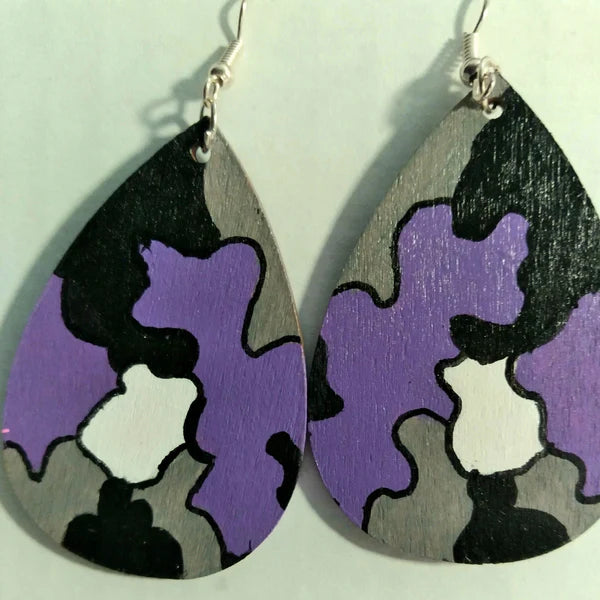 Camo Earrings