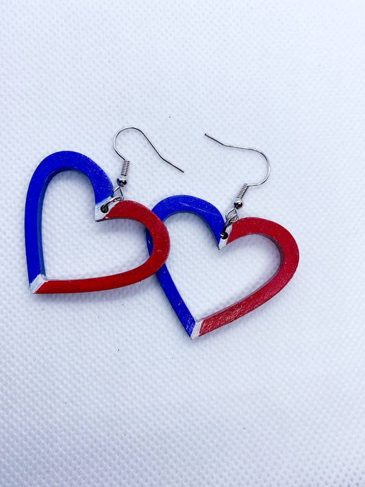 Hollow Heart Earring