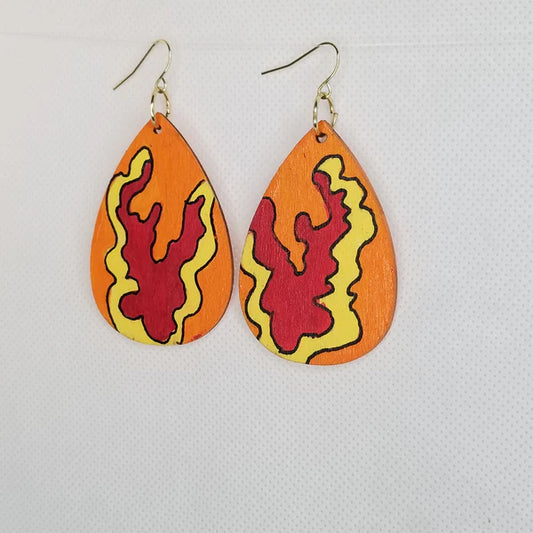 Flaming Earrings