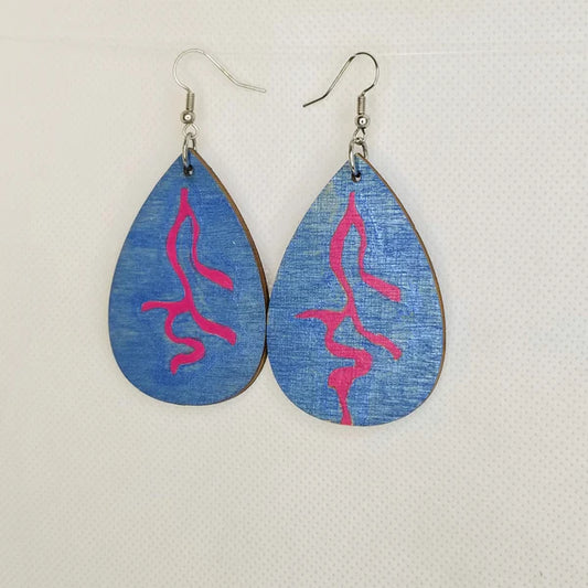 Cracked Earrings