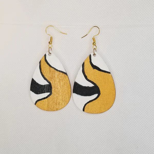 Gold Wrap Earrings