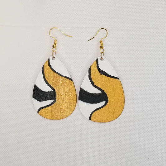 Gold Wrap Earrings