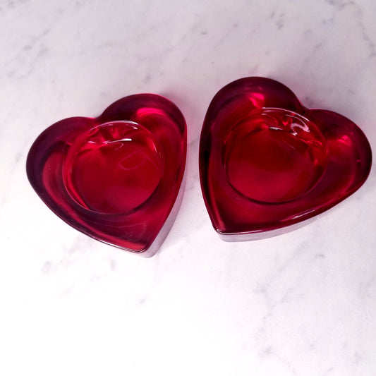 Heart shaped tea light holder