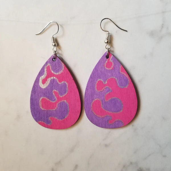 Jigsaw Earrings