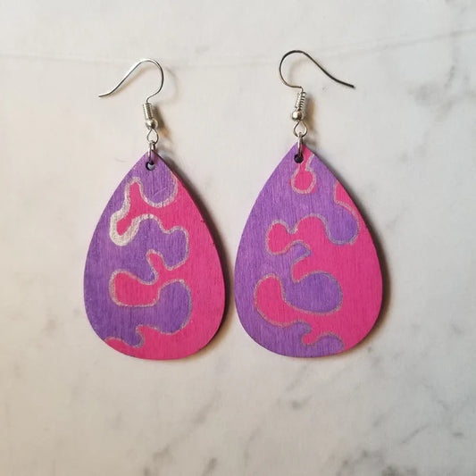 Jigsaw Earrings