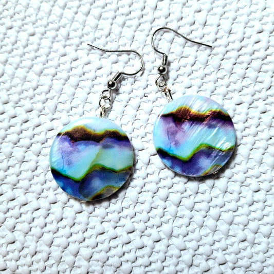Blue Wave Earrings
