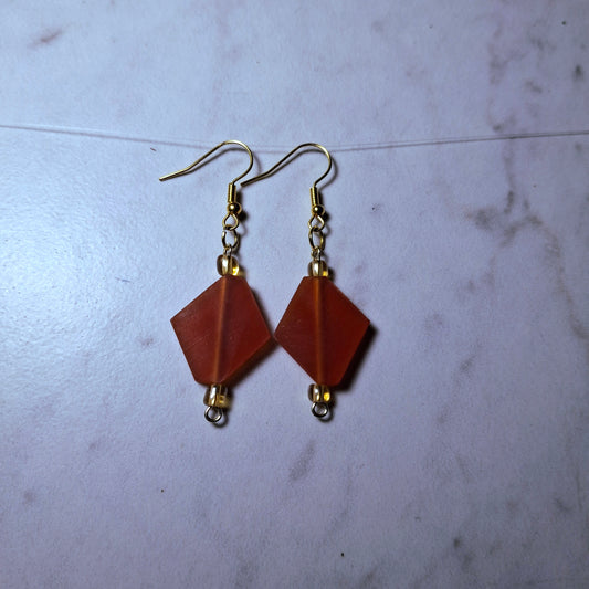Color Diamond Earring