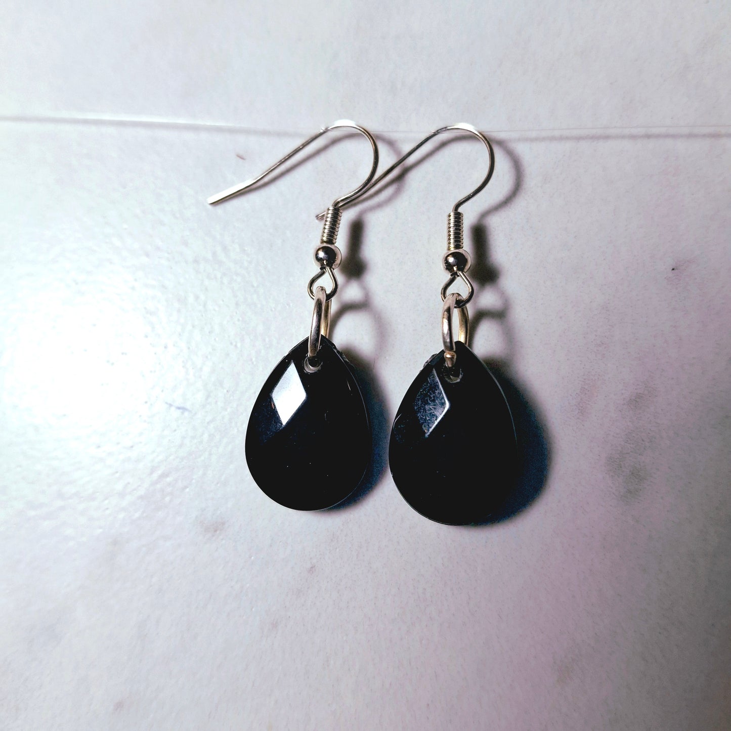 Small Tear bead earring