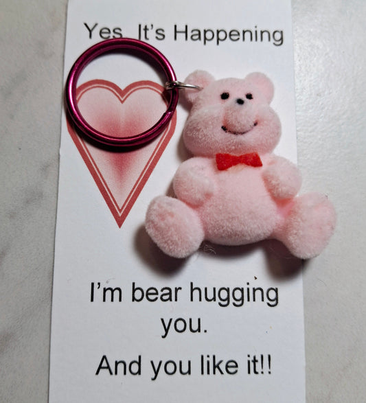 Bear Hug Keychain