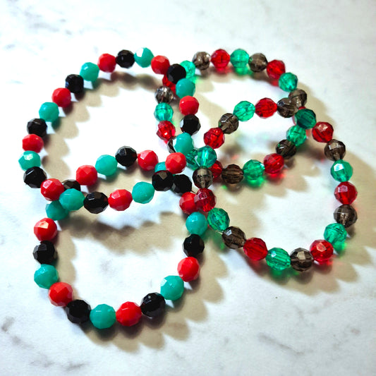 2pc. Iridescent Bracelets
