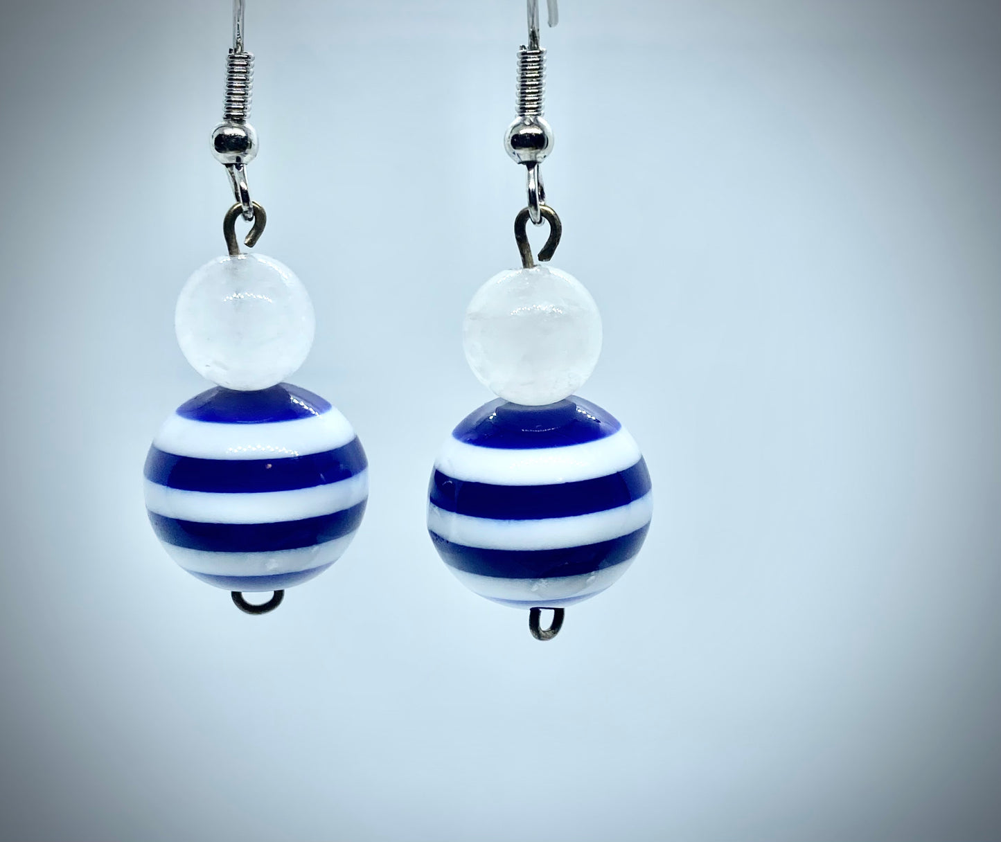 Stripe Bead Earrings