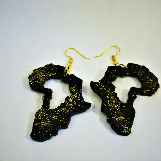 Double Africa Earrings