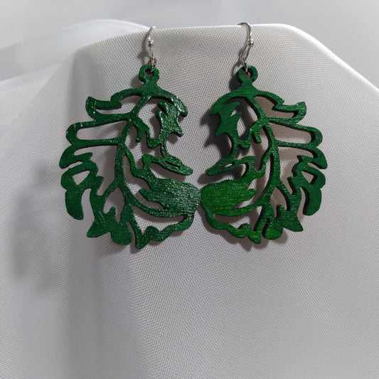 Oak Leaf Earrings