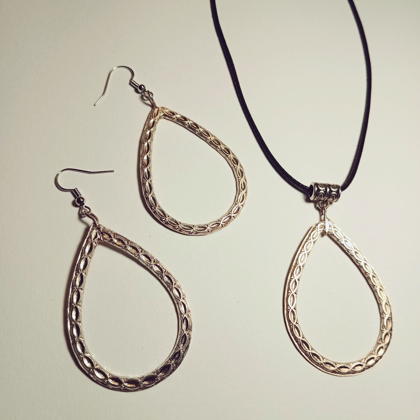 Silver Earring set