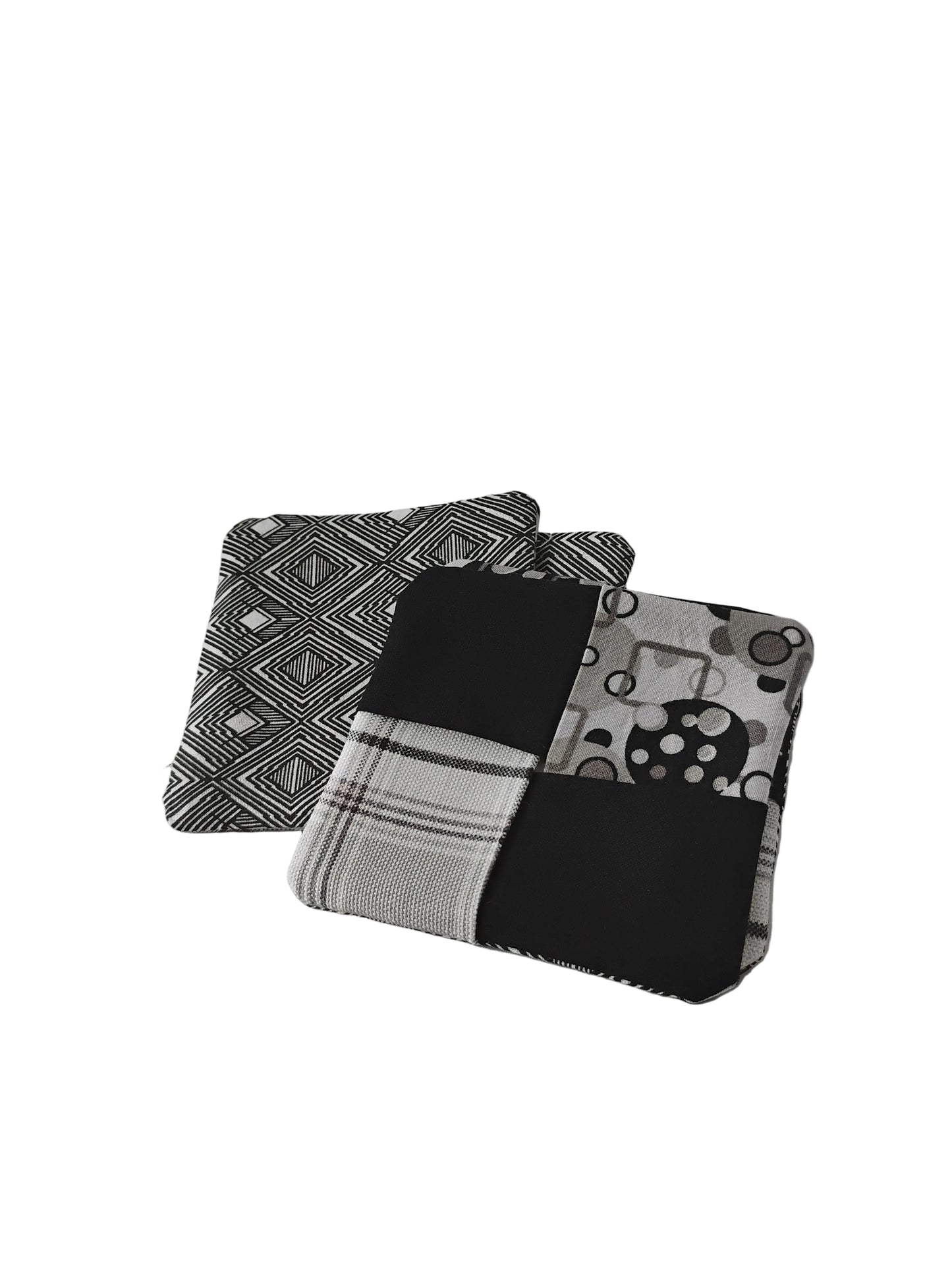 Handmade Fabric Coasters 4pc