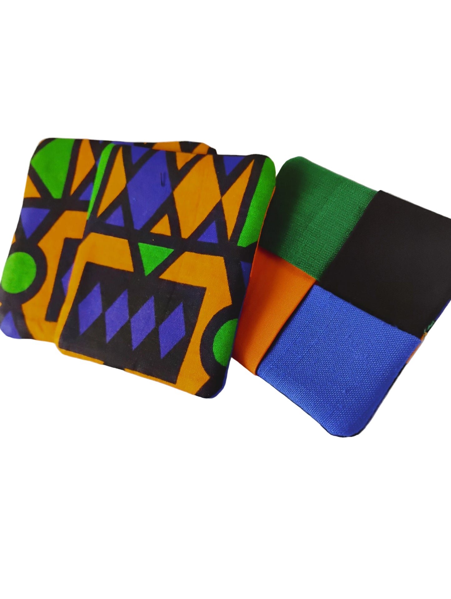 Handmade Fabric Coasters 4pc