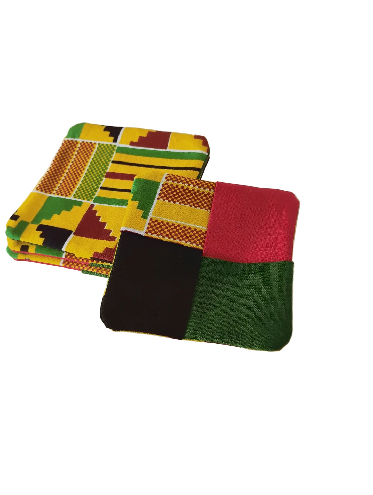 Handmade Fabric Coasters 4pc