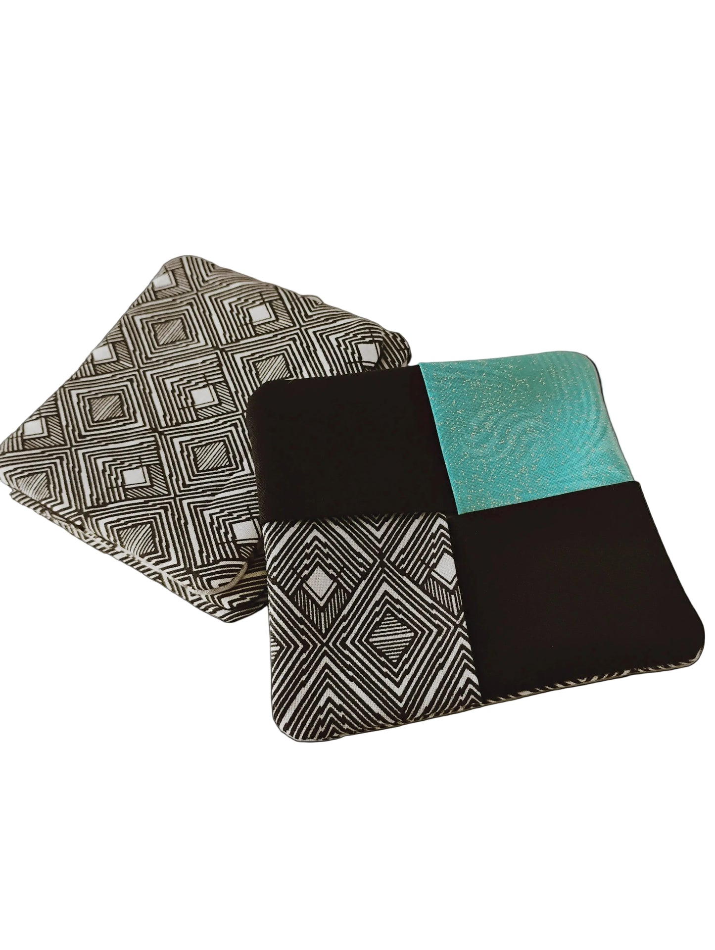 Handmade Fabric Coasters 4pc