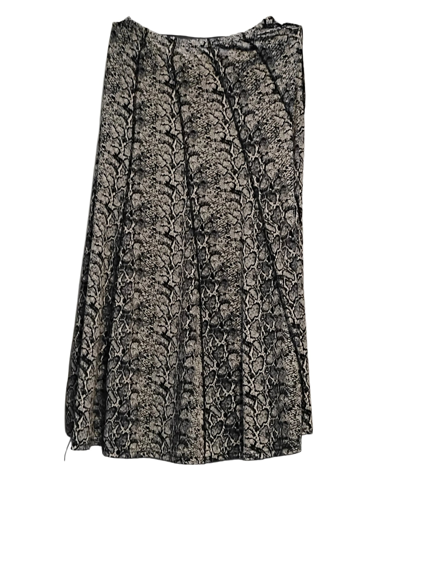 Black and white textured clutch bag on a light-colored surface